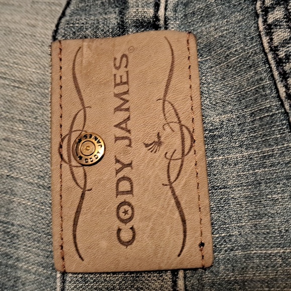 Cody James Straight Men's Blue Jeans. Size 32/34. - Picture 2 of 7